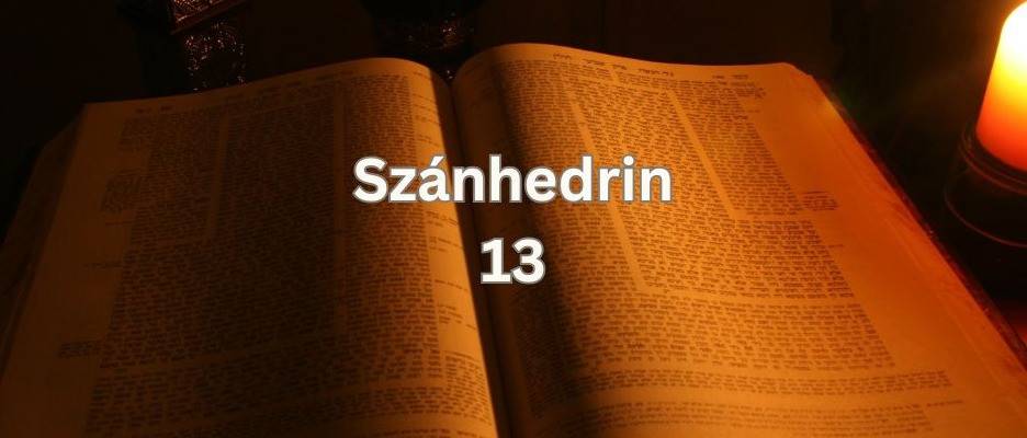 Napi Talmud - Szánhedrin 13: Titkos kód